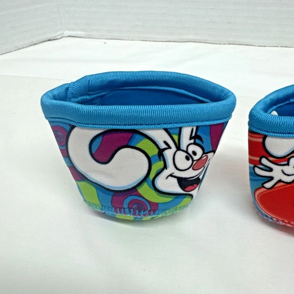 Trix Yogurt Cup Coozie Holder Sleeve Yoplait General Mills 2012 Lot of 4 BTS